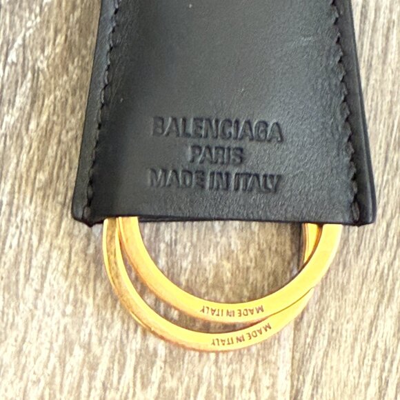 Balenciaga Rodeo Sling Pochette — Black Calfskin, Gold Hardware (NWOT) - Picture 8 of 11